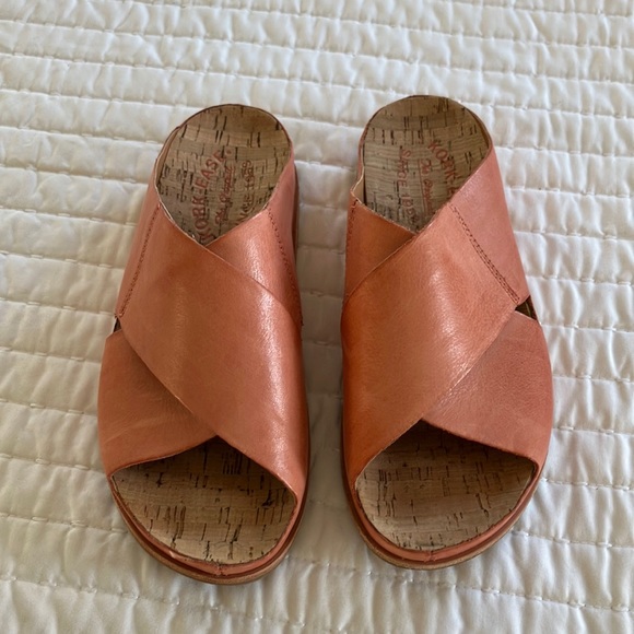 KorkEase Shoes Tutsi Crossband Sandals 6 Euc Mango Poshmark